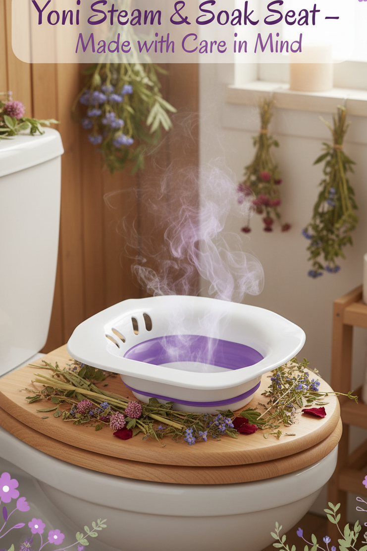 Herbal Steam Toilet Expandable Basin