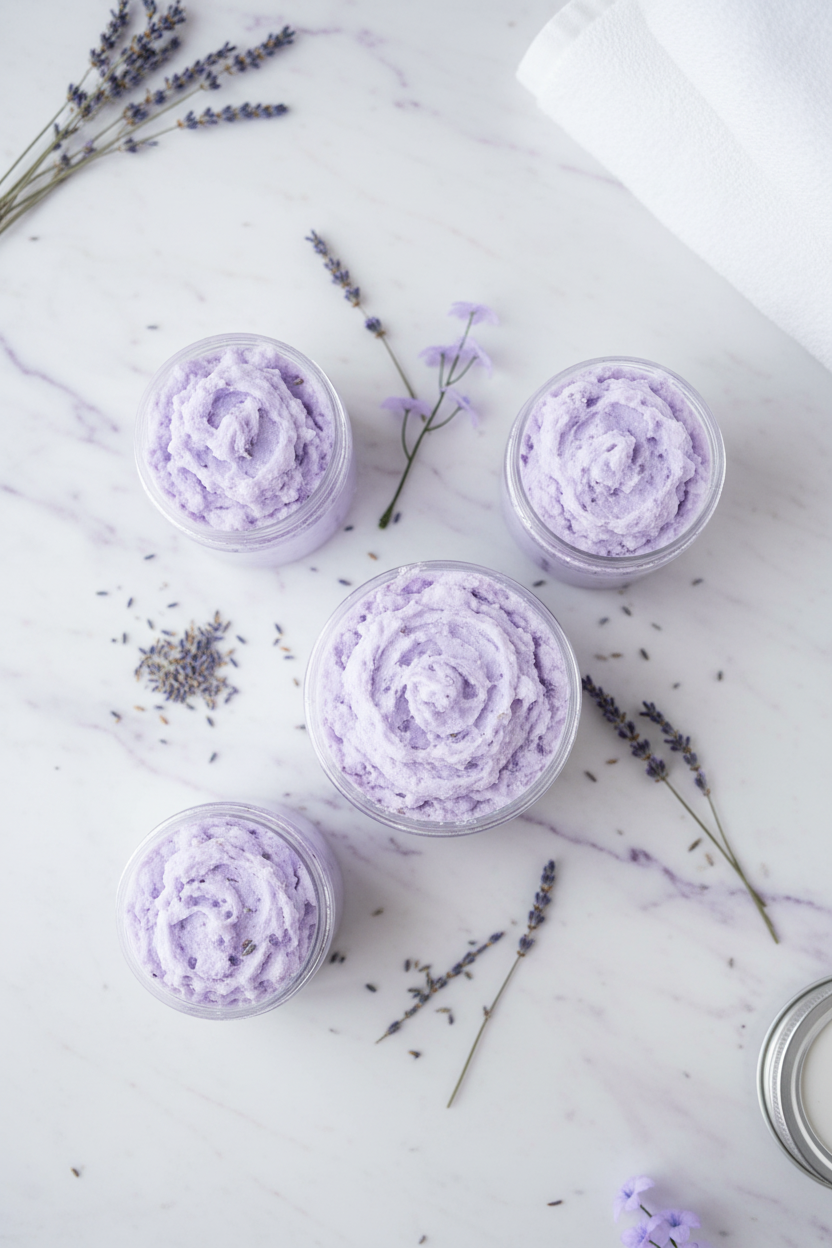Whipped Lavender Body Scrub
