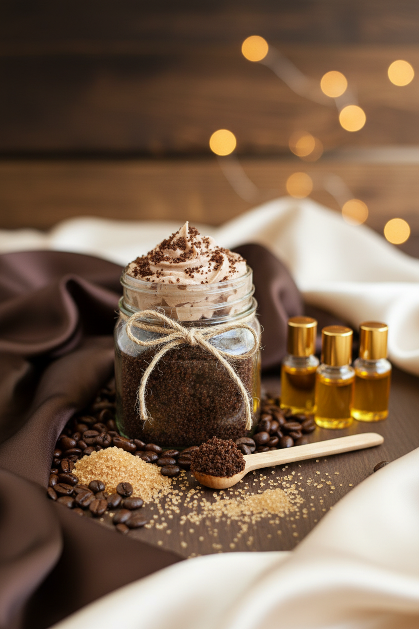 Brown Sugar & Coffee Whipped Body Scrub